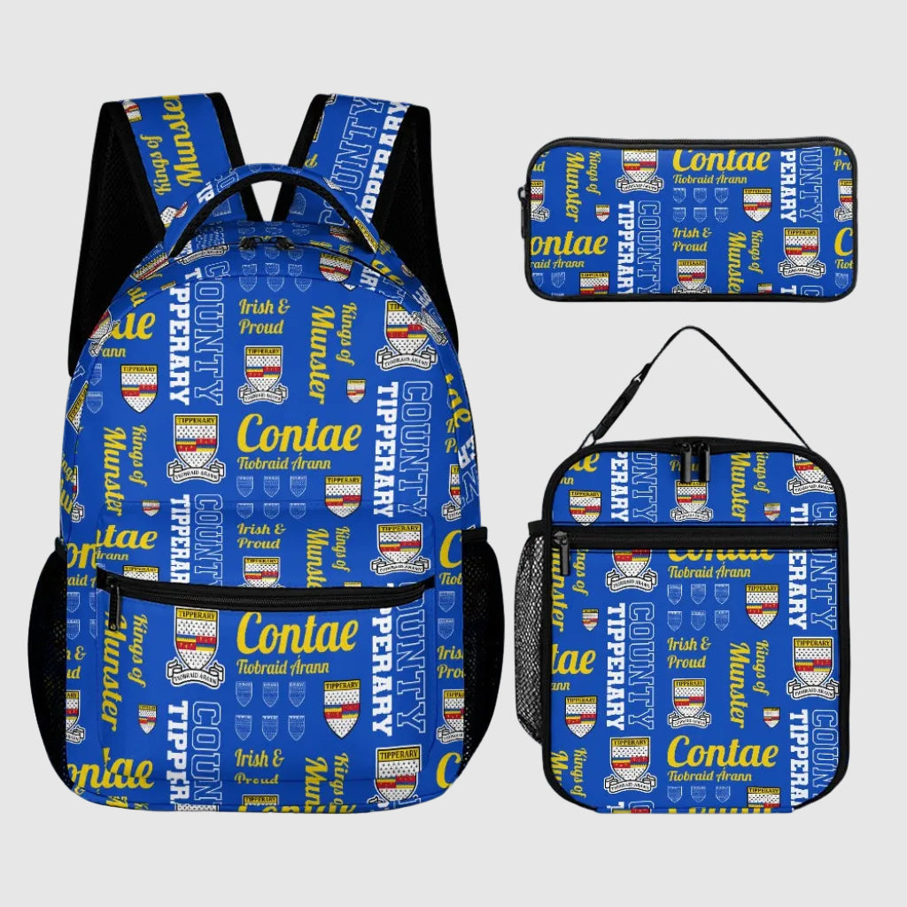 County Tipperary Backpack, Lunch Bag & Pencil Case Set