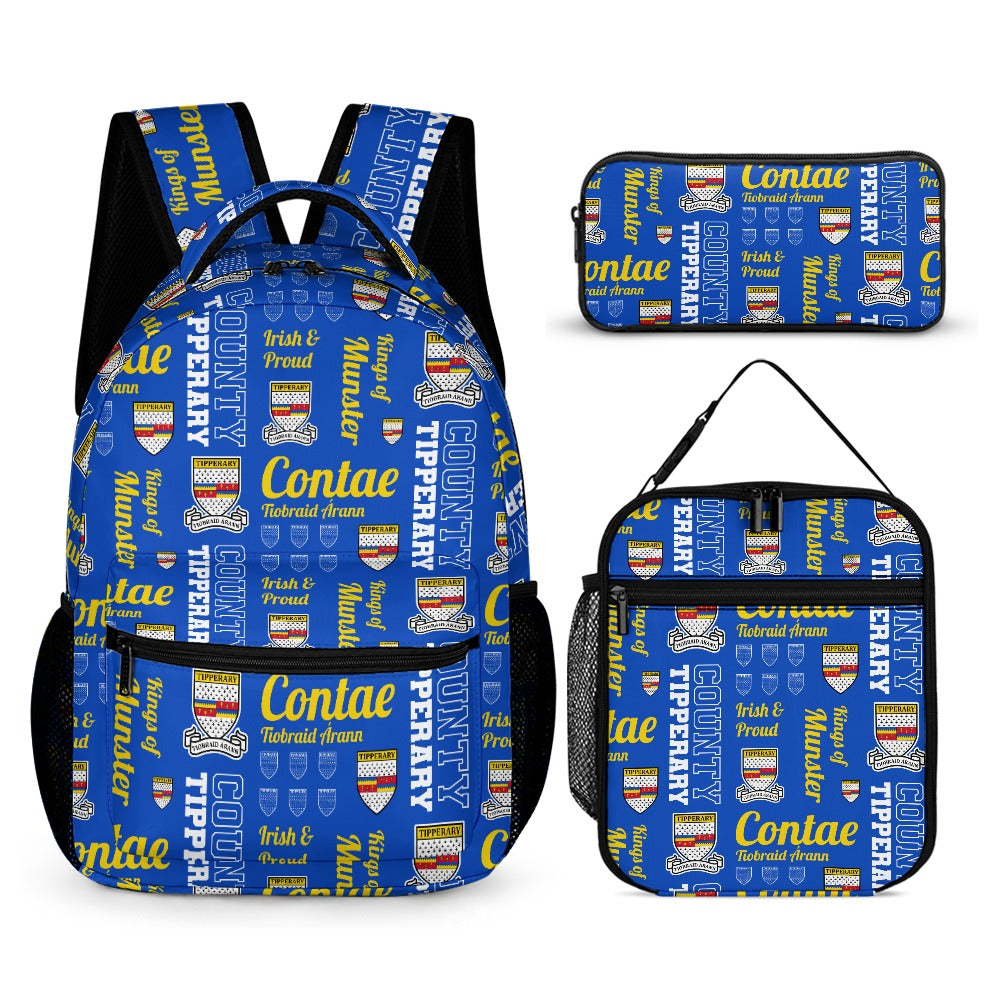 County Tipperary Backpack, Lunch Bag & Pencil Case Set