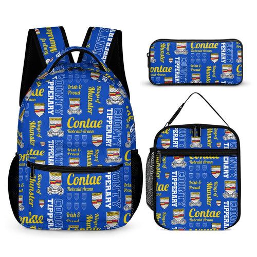 County Tipperary Backpack, Lunch Bag & Pencil Case Set