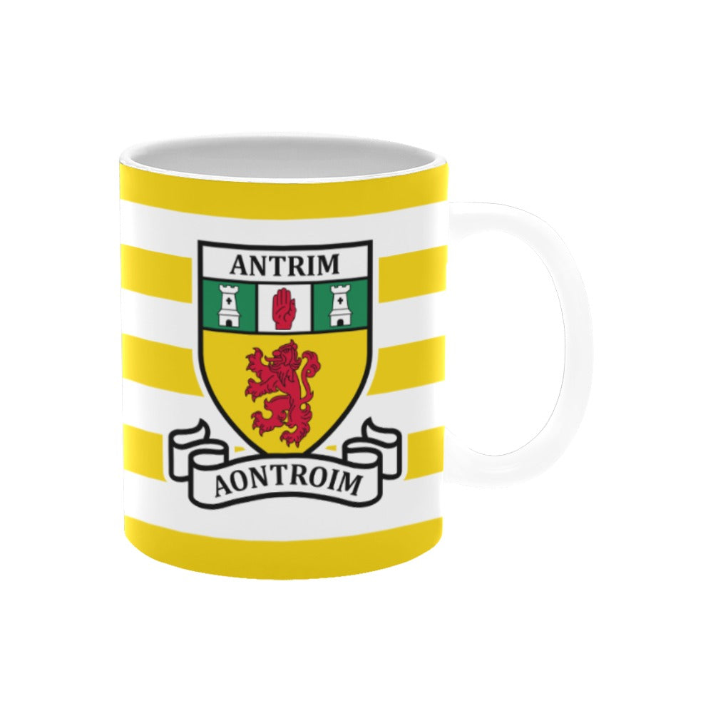 County Antrim Retro Stripes Mug