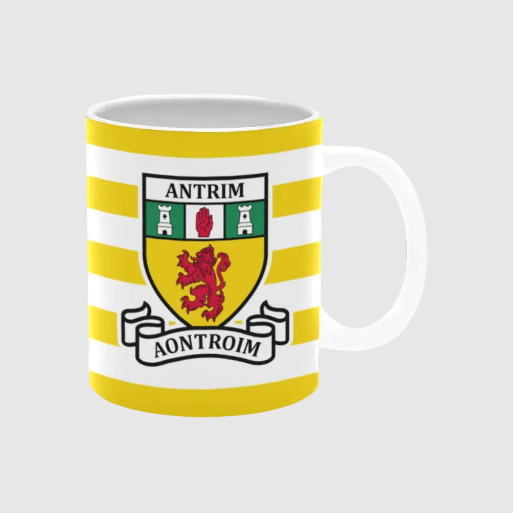 County Antrim Retro Stripes Mug