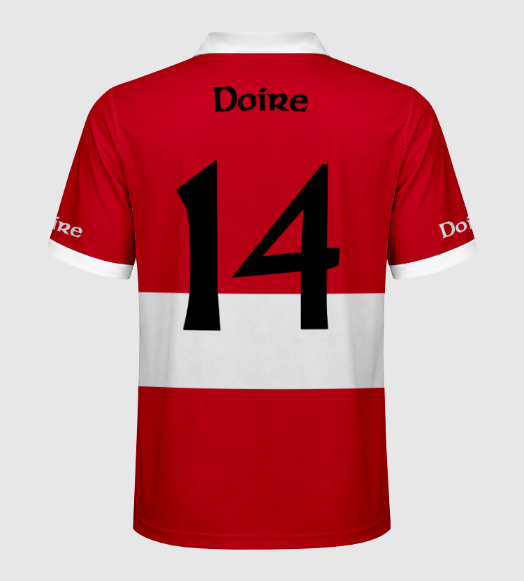 County Derry Retro Jersey Away - Kids