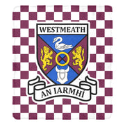 County Westmeath Chequered Ultra-Soft Throw Blanket
