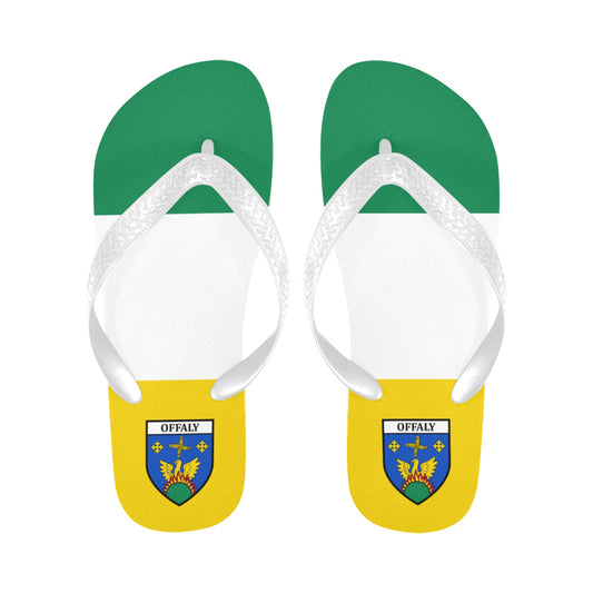 County Offaly Classic Crest Flip Flops