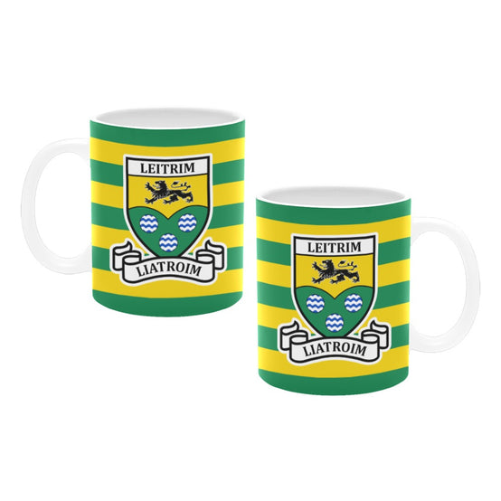 County Leitrim Retro Stripes Mug