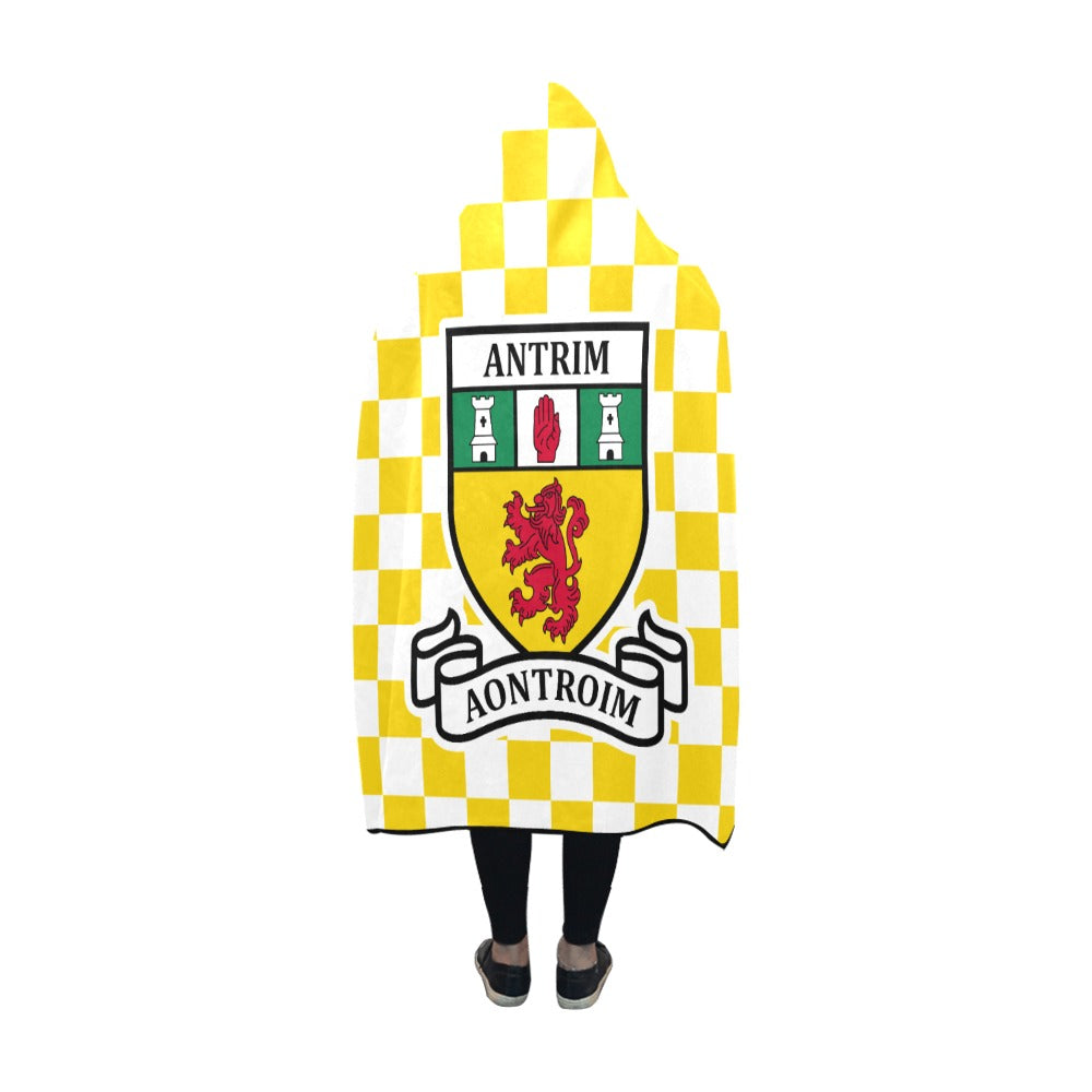 County Antrim Premium Chequered Hooded Blanket