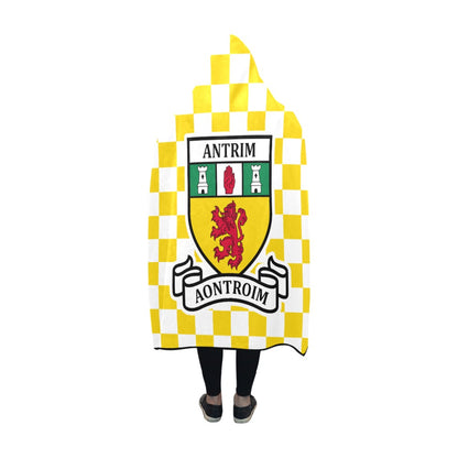 County Antrim Premium Chequered Hooded Blanket