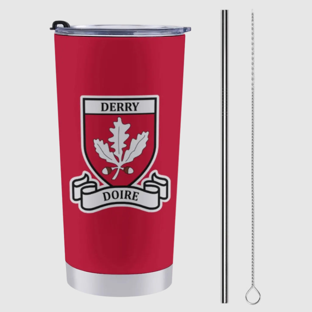 County Derry Classic Crest 20oz Travel Mug