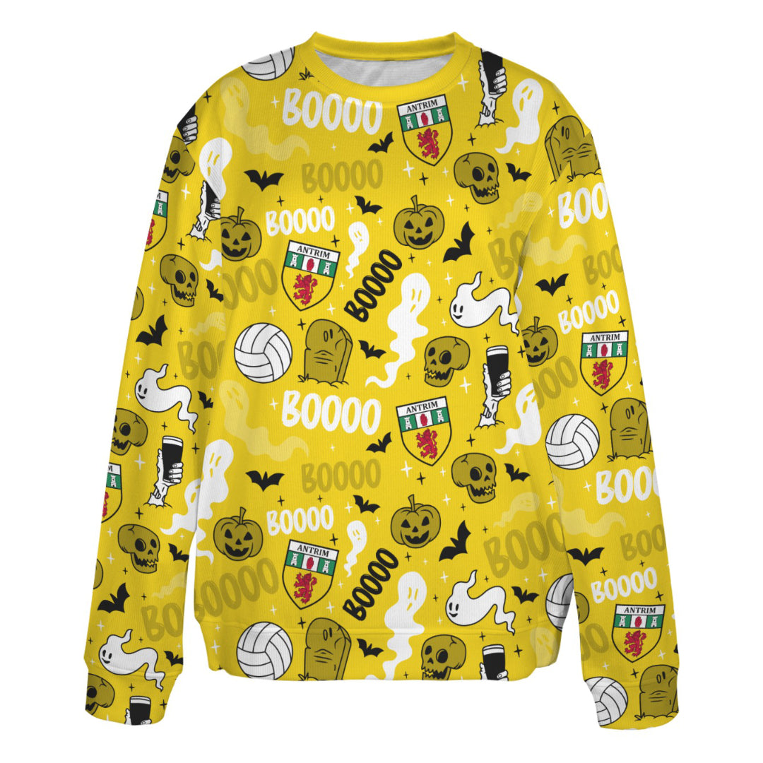 County Antrim Ghostly Halloween Sweater