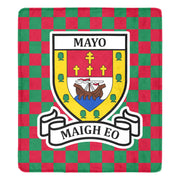 County Mayo Chequered Ultra-Soft Throw Blanket