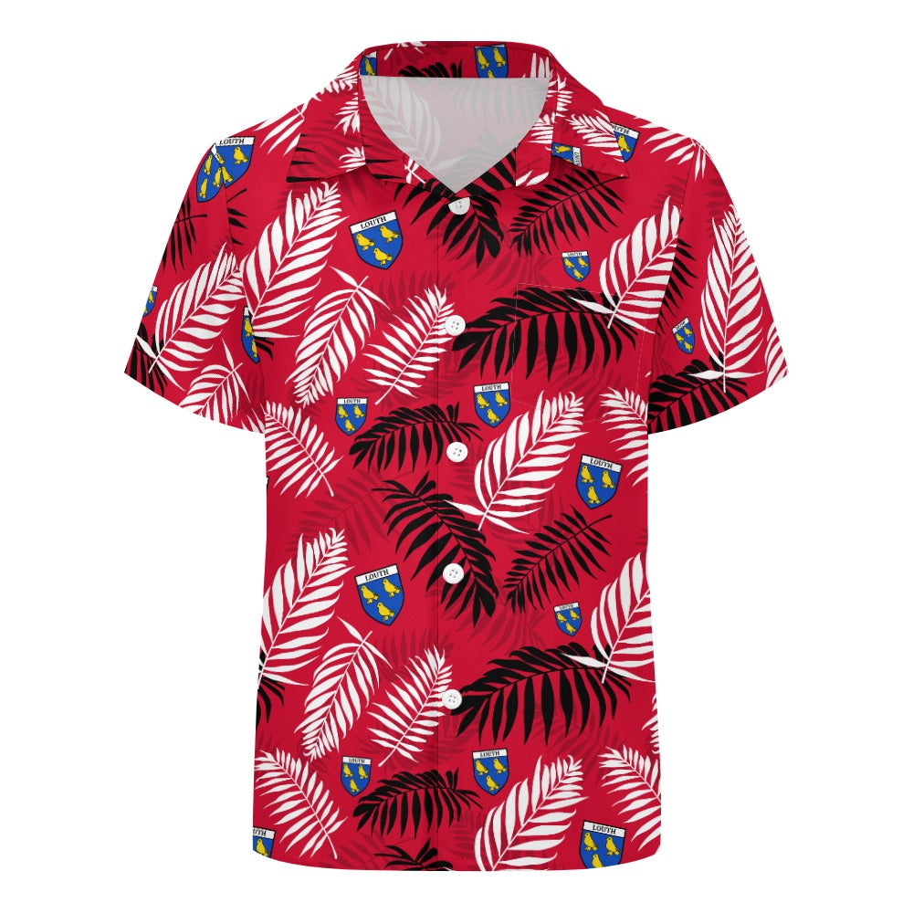 County Louth Hawaiian Button Up Shirt - Kids