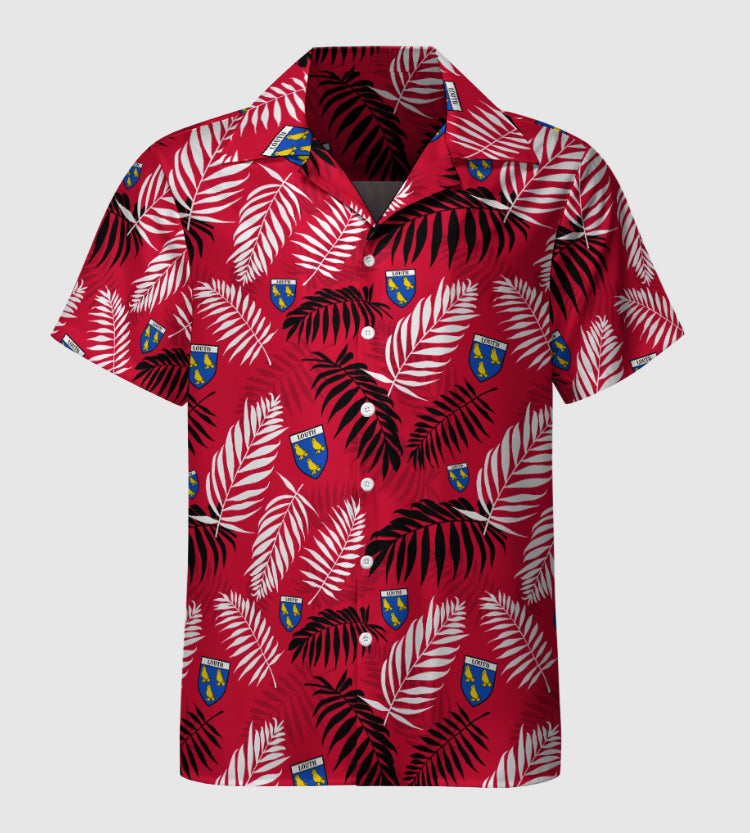 County Louth Hawaiian Button Up Shirt - Kids