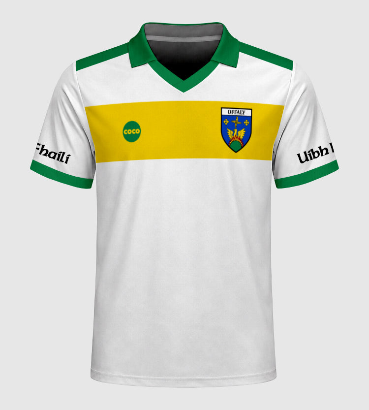 County Offaly Retro Jersey Away