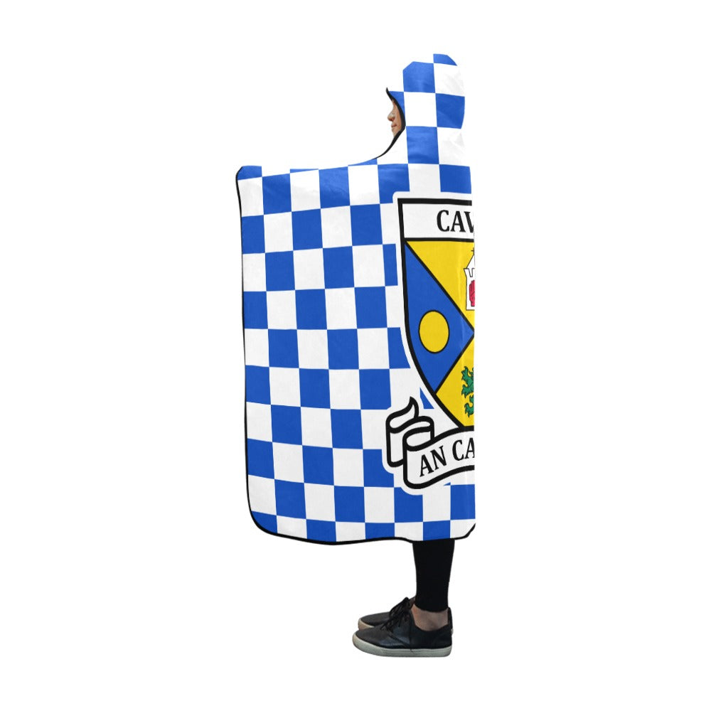 County Cavan Premium Chequered Hooded Blanket