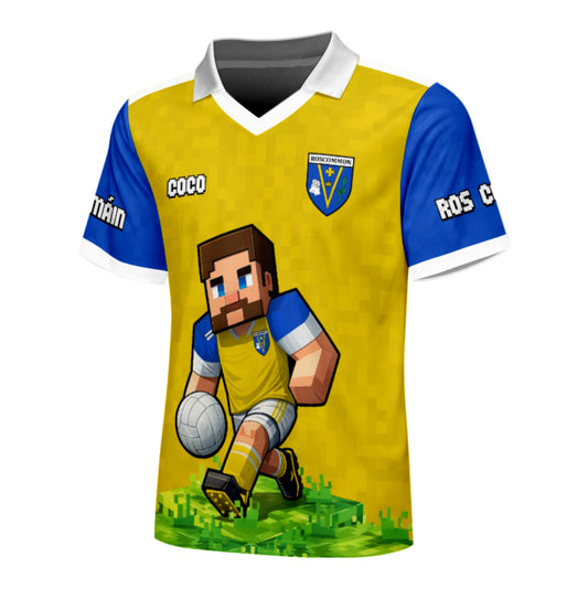 County Roscommon Little Legends Jersey - Kids White