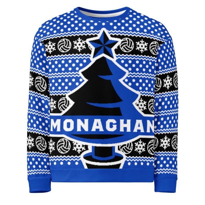 County Monaghan Christmas Tree Jumper 6XL