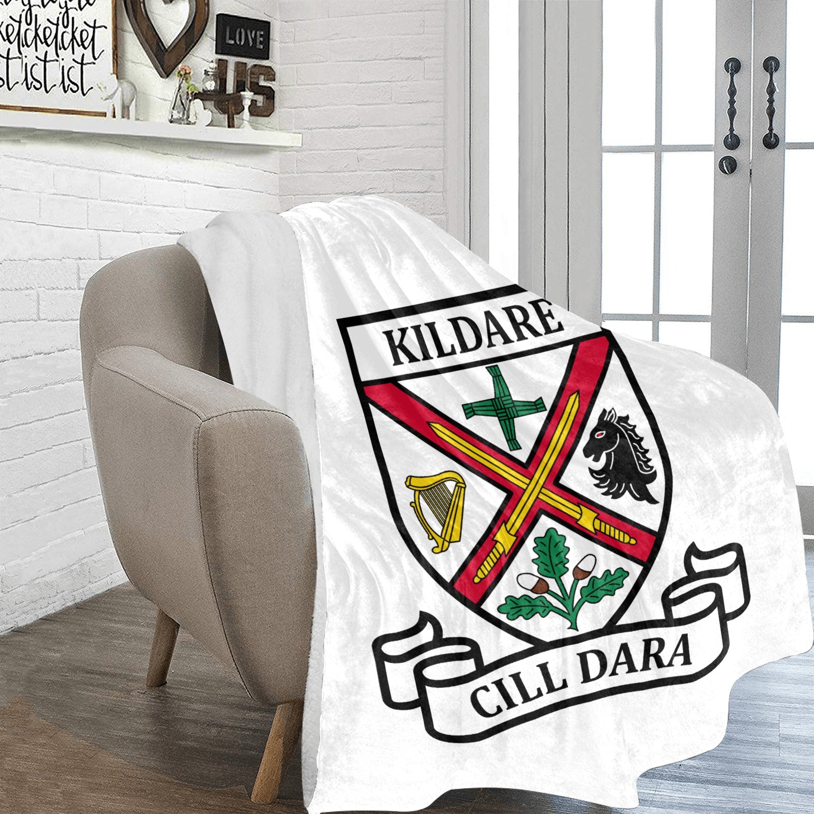 County Kildare Ultra-Soft Throw Blanket