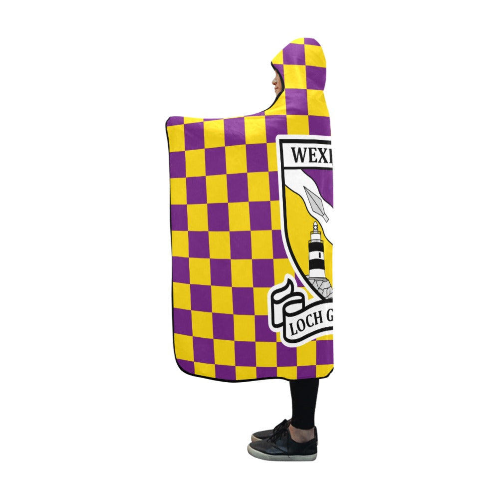 County Wexford Premium Chequered Hooded Blanket