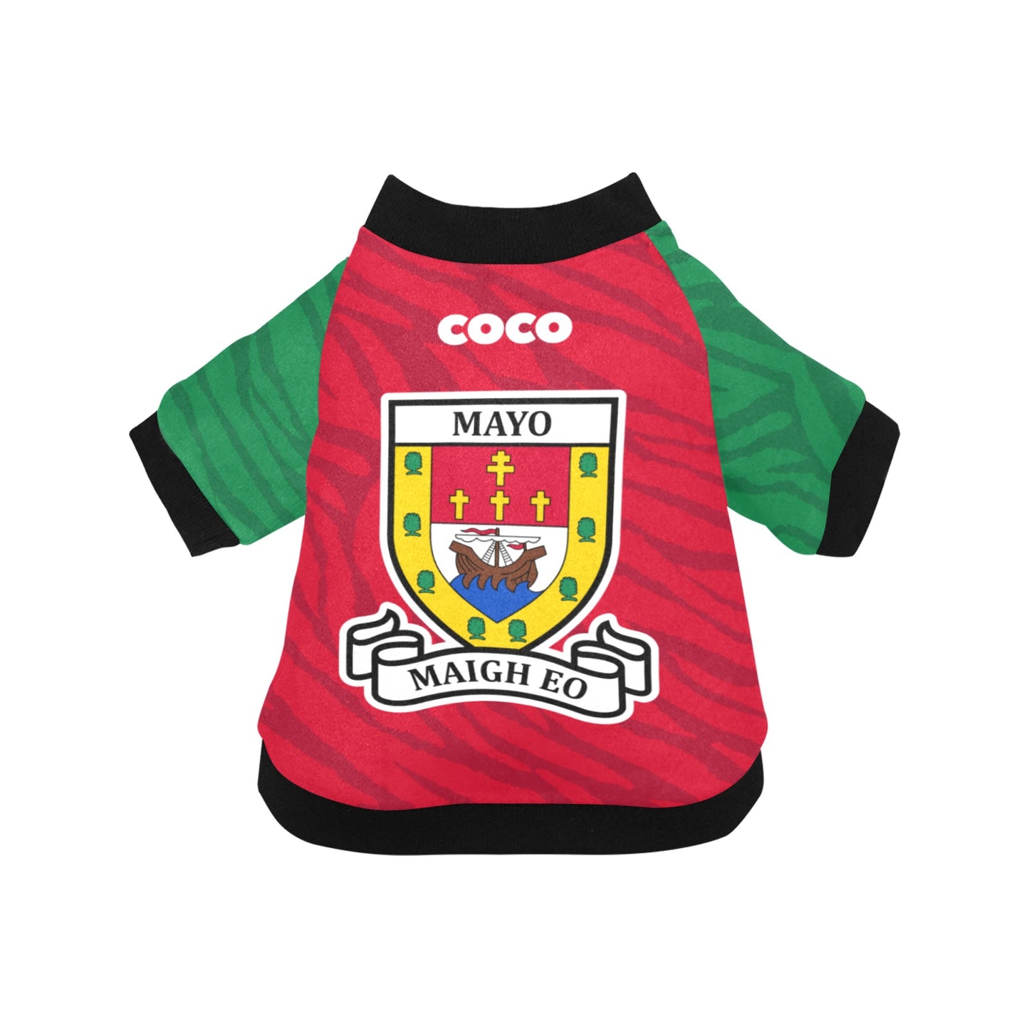 County Mayo Jersey Inspired Pet Shirt