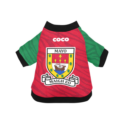 County Mayo Jersey Inspired Pet Shirt
