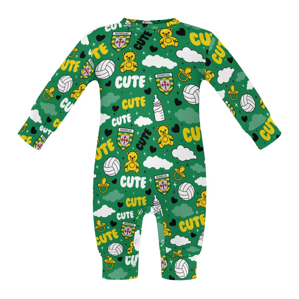 County Donegal Cute Baby Sleepsuit