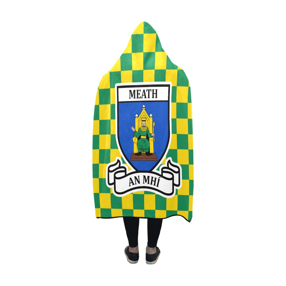 County Meath Premium Chequered Hooded Blanket
