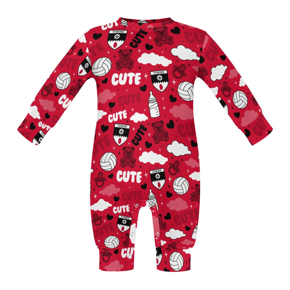 County Tyrone Cute Baby Sleepsuit