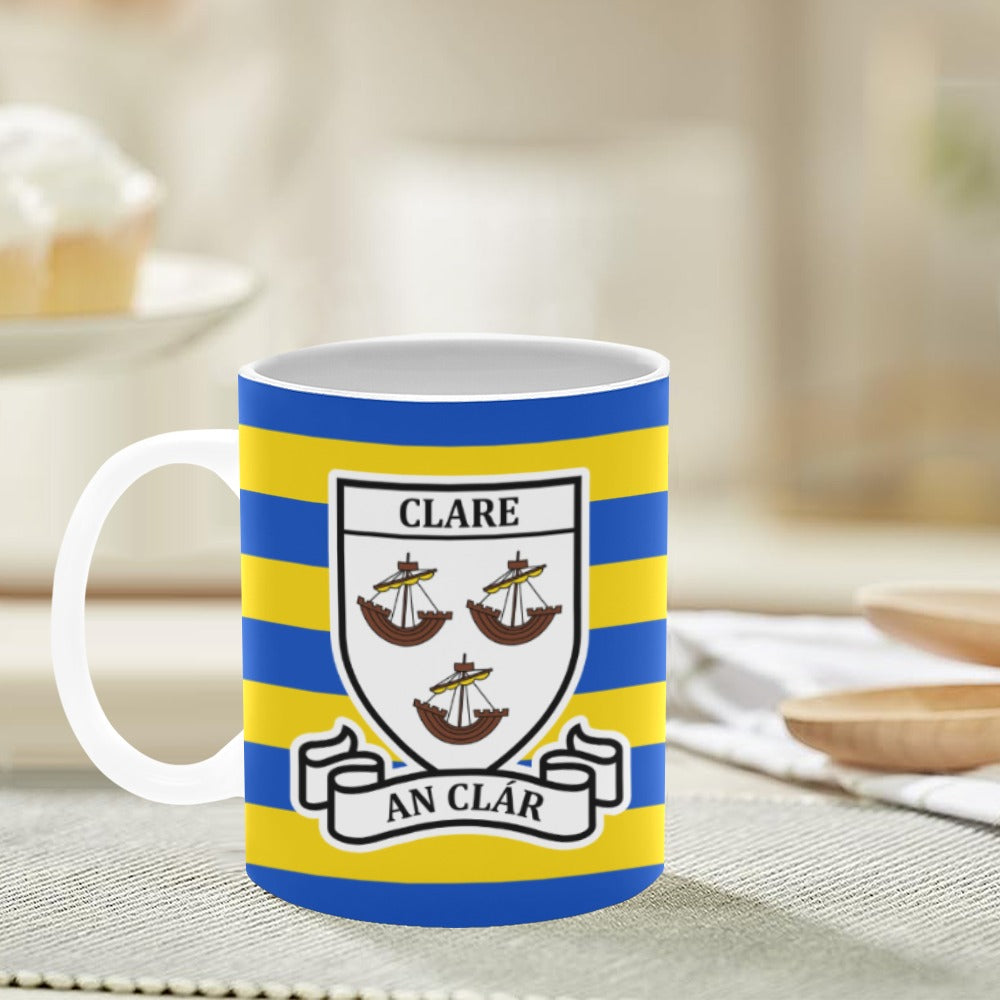County Clare Retro Stripes Mug