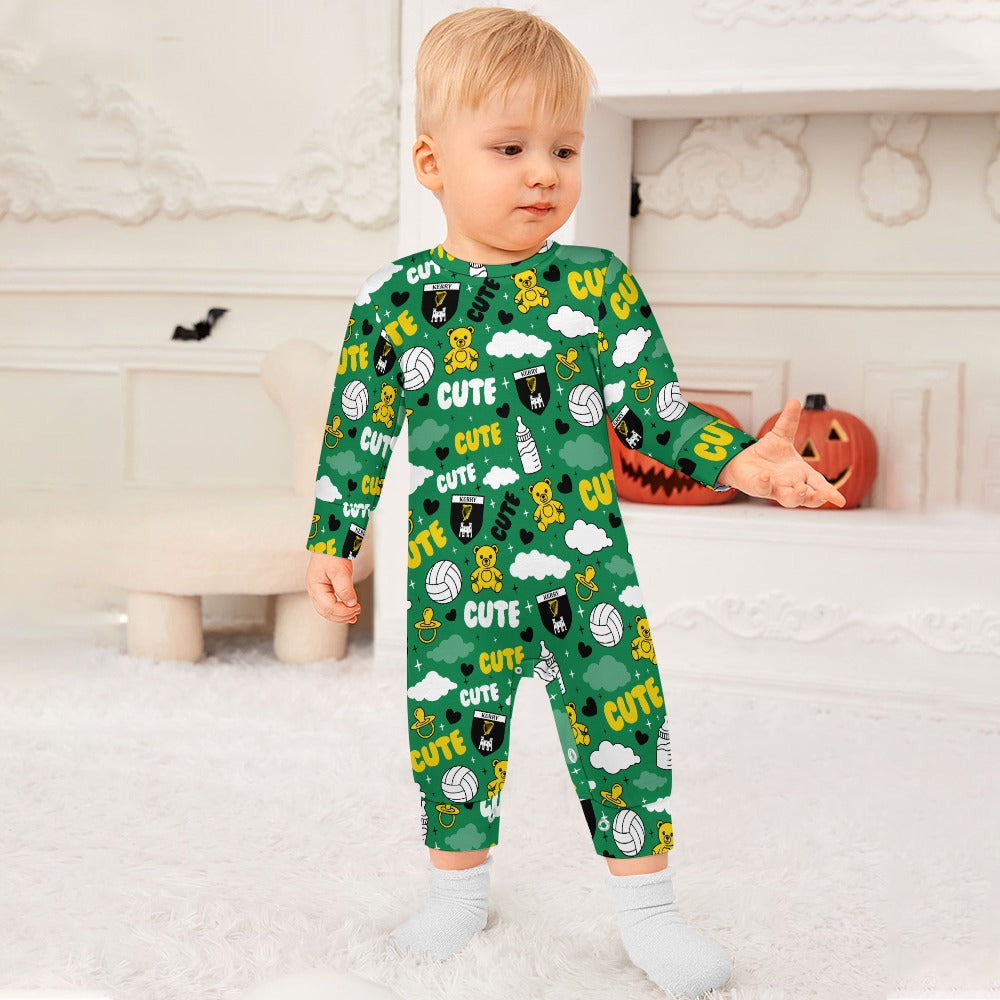 County Kerry Cute Baby Sleepsuit