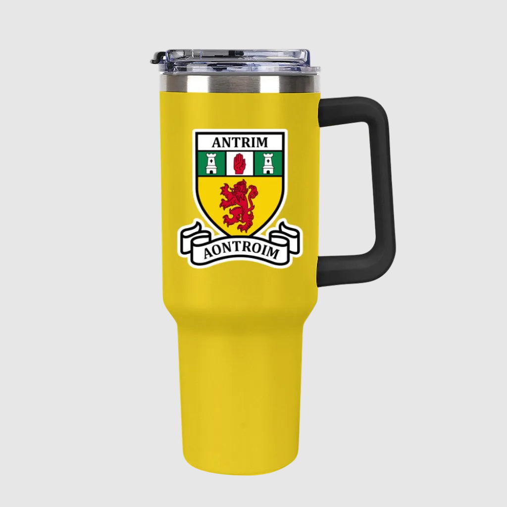 County Antrim Classic Crest 40oz Travel Mug