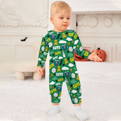 County Meath Cute Baby Sleepsuit