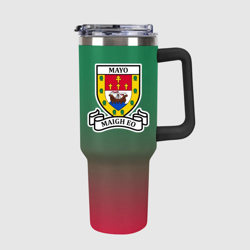 County Mayo Classic Crest 40oz Travel Mug