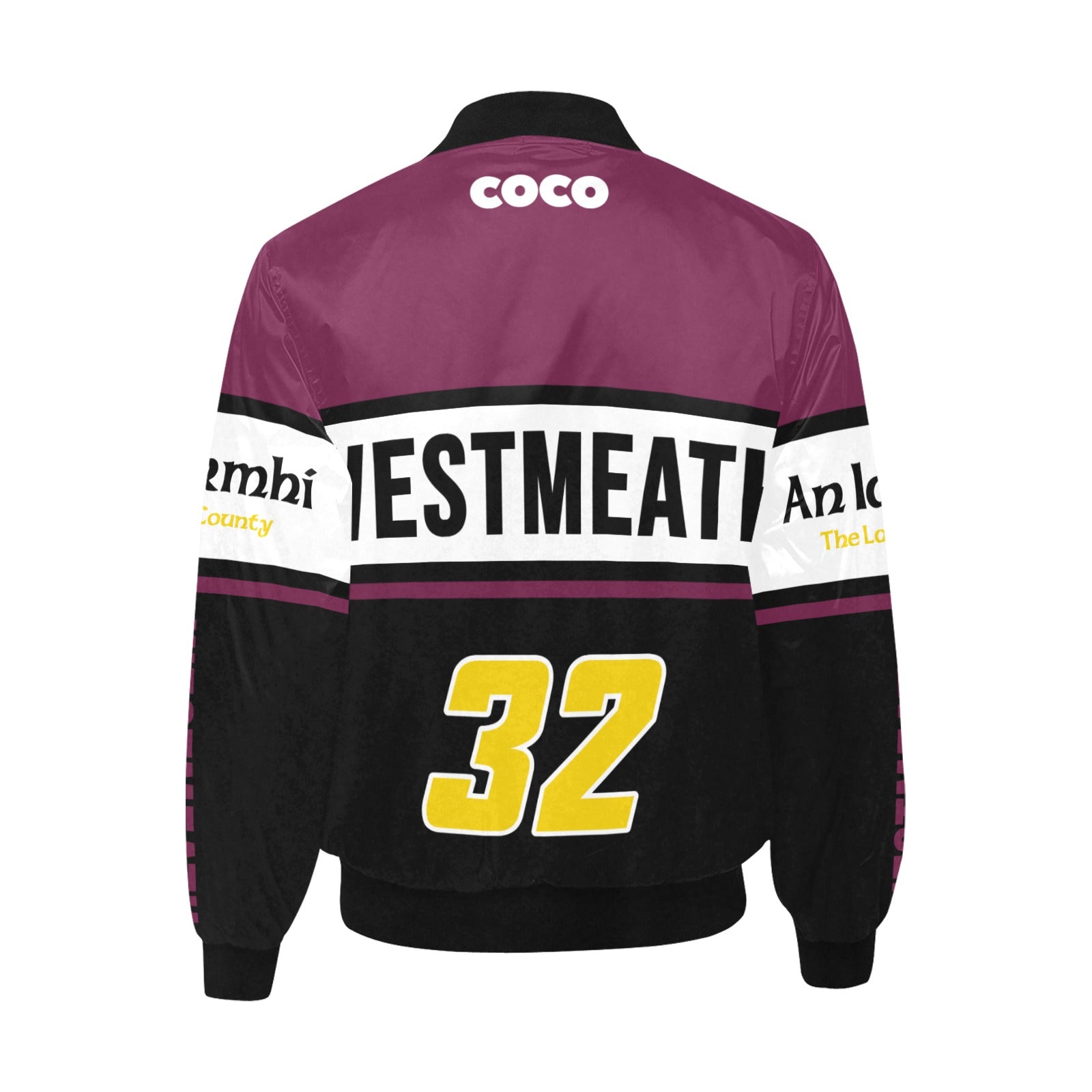 County Westmeath Vintage Quilted Bomber Jacket