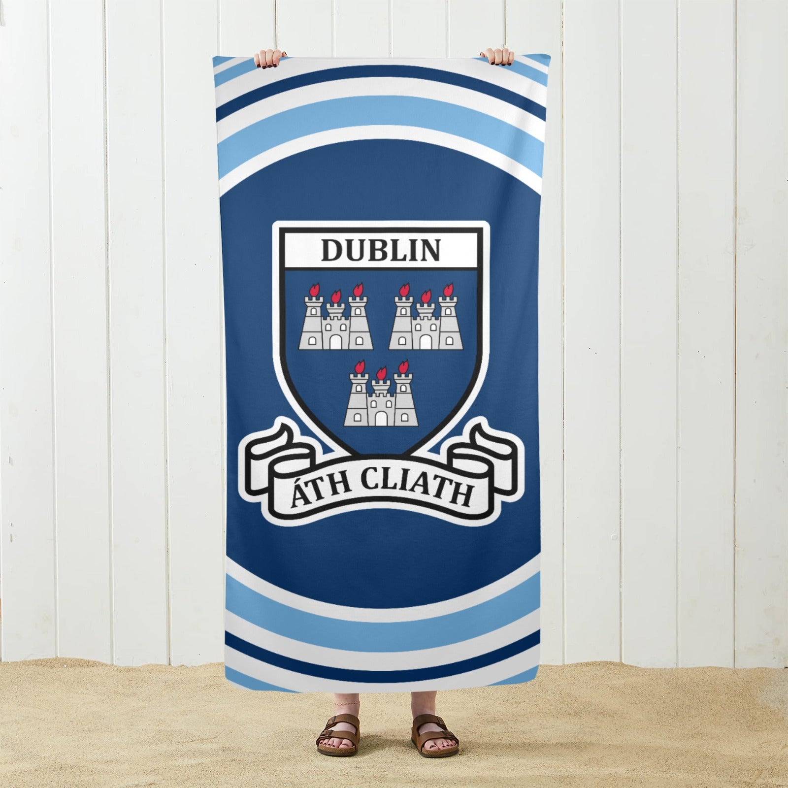 County Dublin Pulse Beach Towel