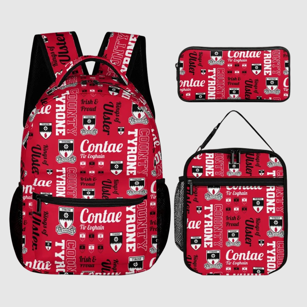 County Tyrone Backpack, Lunch Bag & Pencil Case Set