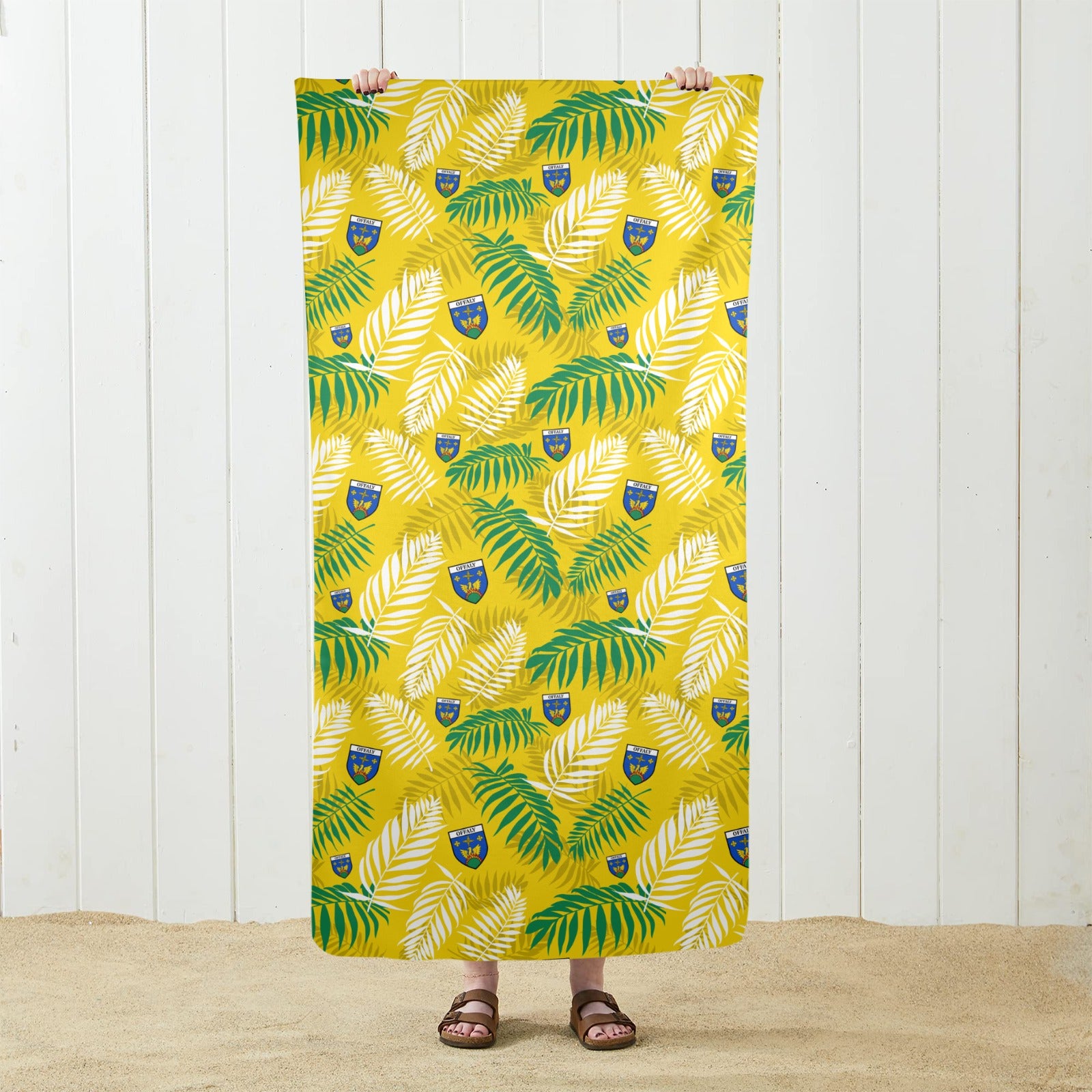 County Offaly Hawaiian Beach Towel