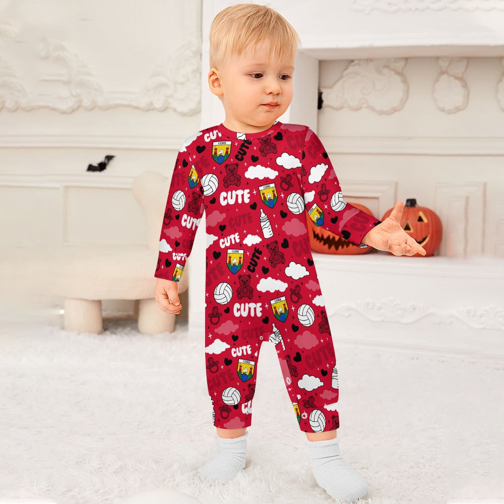 County Cork Cute Baby Sleepsuit