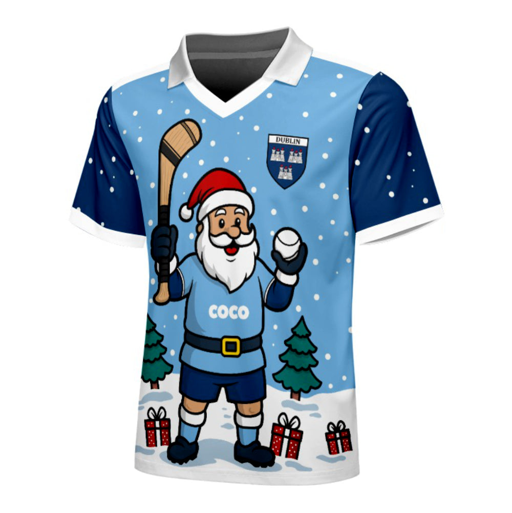 County Dublin Christmas Jersey - Kids Hurling