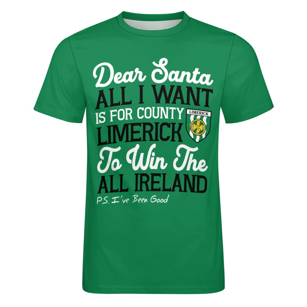 County Limerick Dear Santa T-Shirt 4XL