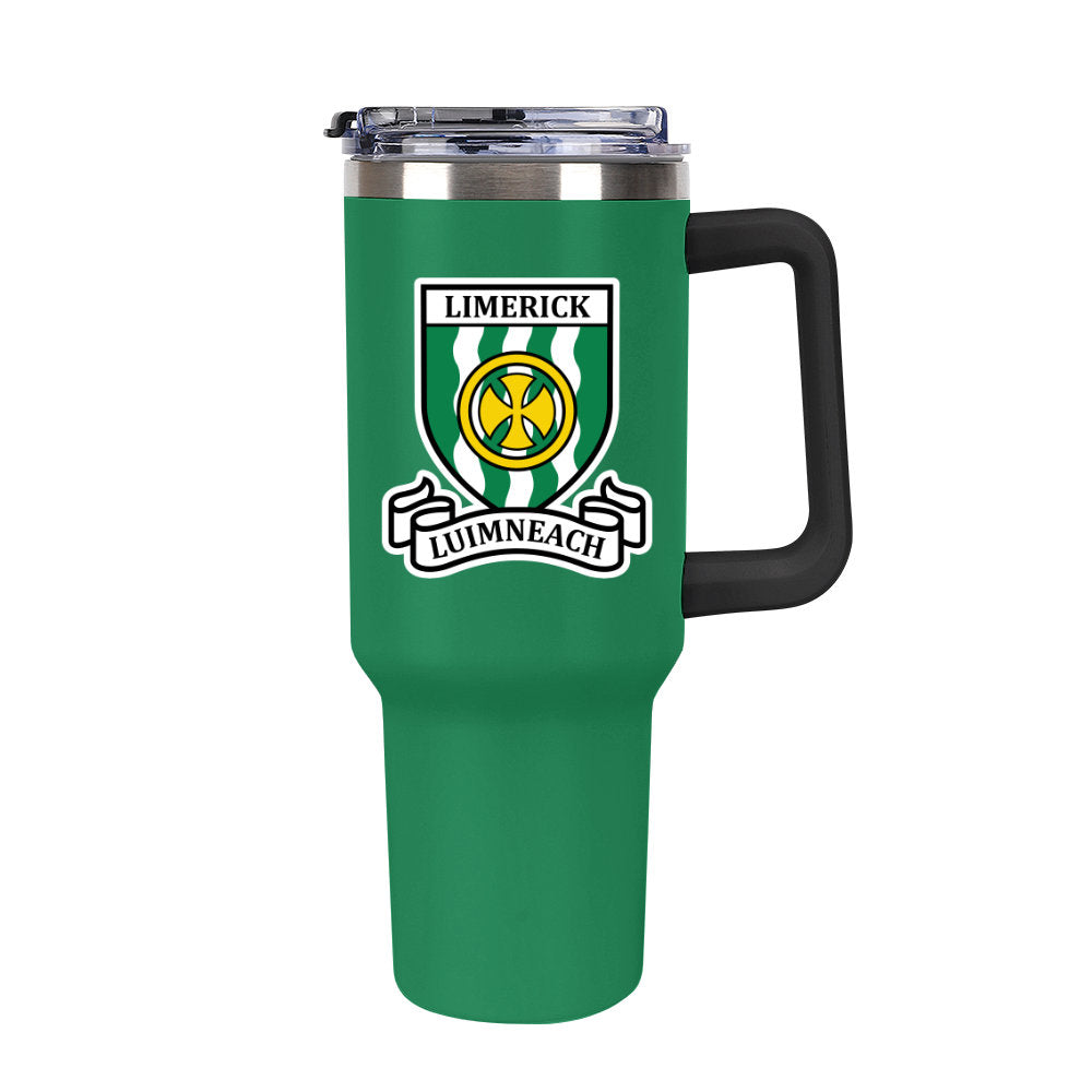 County Limerick Classic Crest 40oz Travel Mug