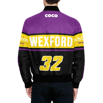 County Wexford Vintage Quilted Bomber Jacket