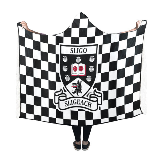 County Sligo Premium Chequered Hooded Blanket