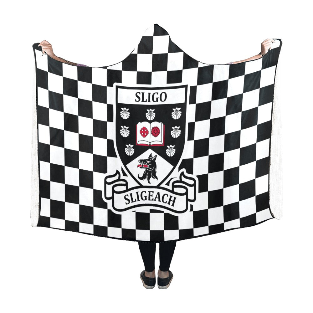 County Sligo Premium Chequered Hooded Blanket