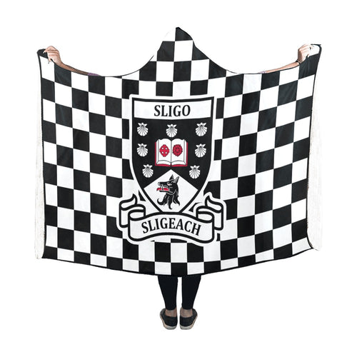 County Sligo Premium Chequered Hooded Blanket