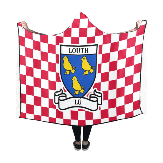 County Louth Premium Chequered Hooded Blanket