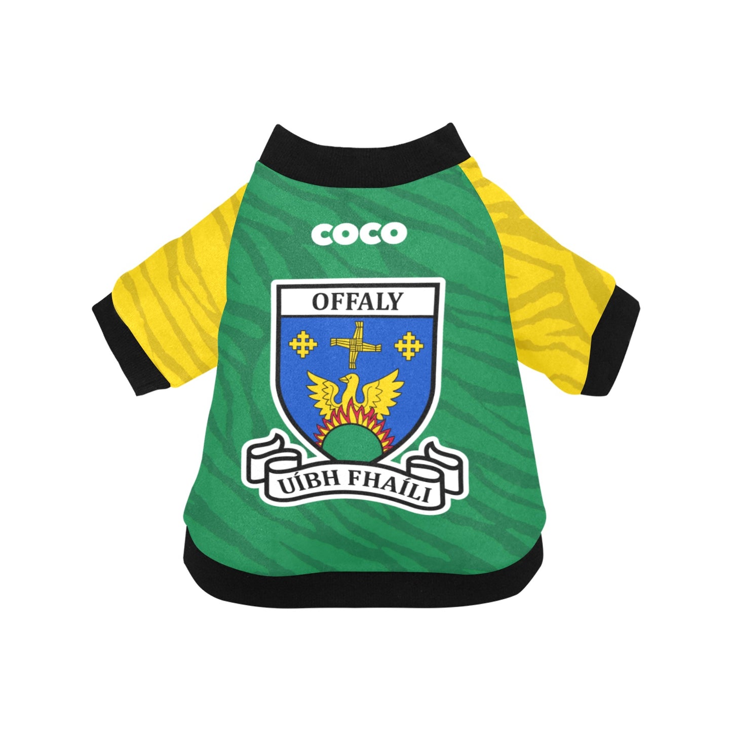 County Offaly Jersey Inspired Pet Shirt