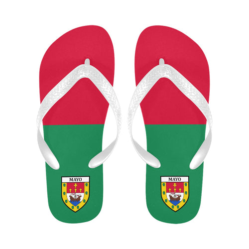 County Mayo Classic Crest Flip Flops