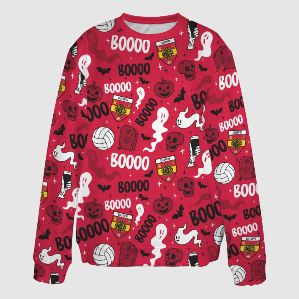 County Down Ghostly Halloween Sweater