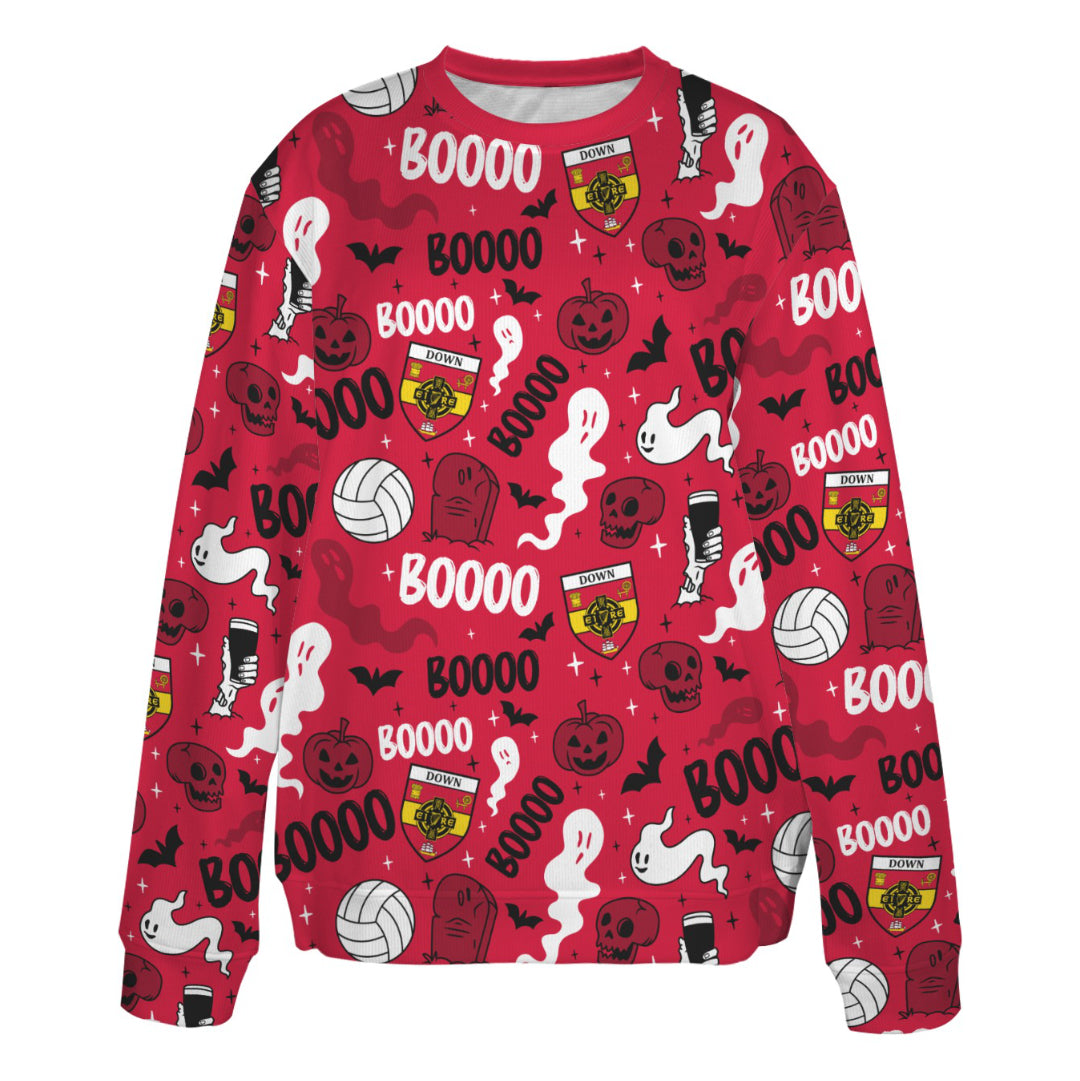 County Down Ghostly Halloween Sweater