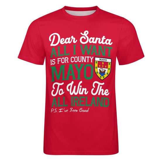 County Mayo Dear Santa T-Shirt 4XL